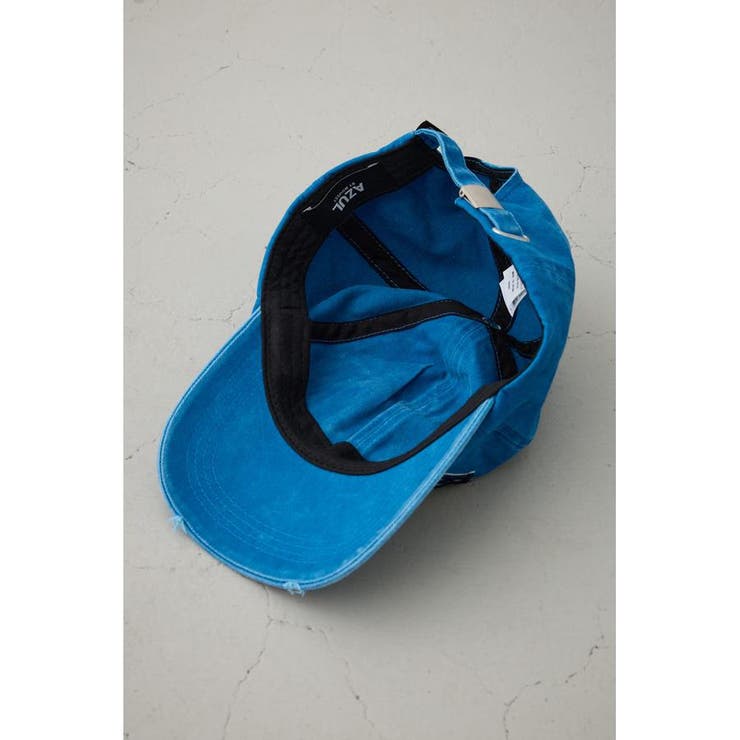ピグメントダメージ3D刺繍キャップ | AZUL BY MOUSSY | 詳細画像26 