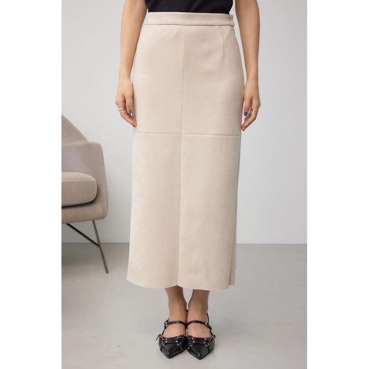 フェイクスエード/フェイクレザータイトスカート | AZUL BY MOUSSY | 詳細画像5 