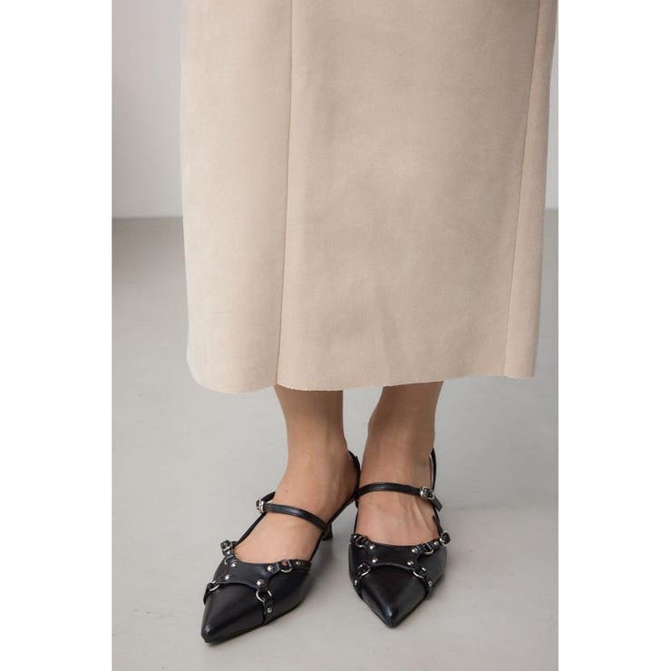 フェイクスエード/フェイクレザータイトスカート | AZUL BY MOUSSY | 詳細画像11 