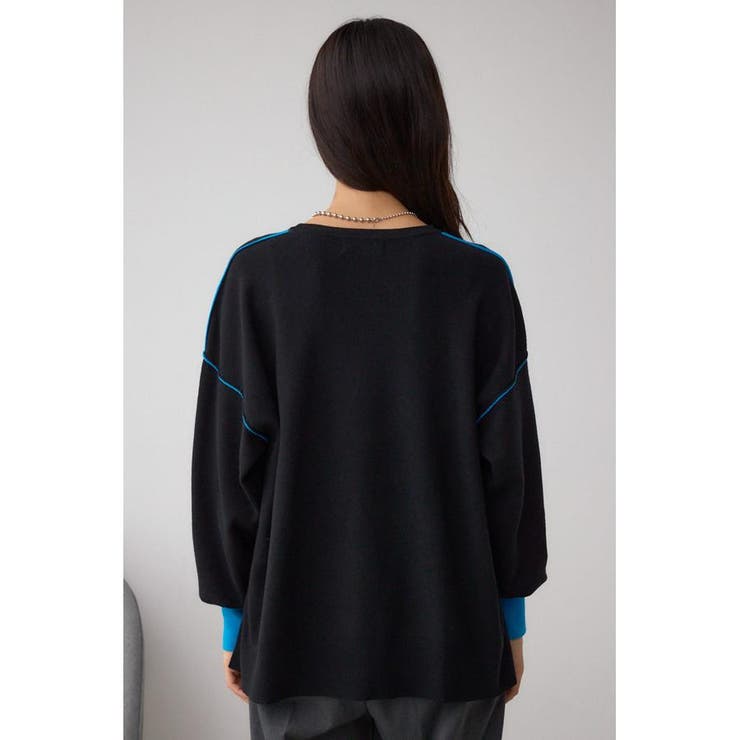 バイカラーカフニット | AZUL BY MOUSSY | 詳細画像17 