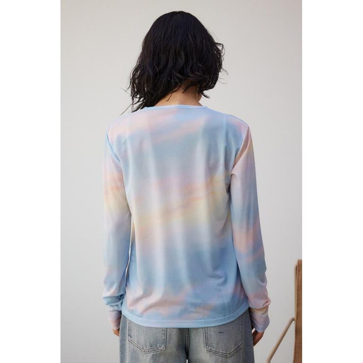 ニュアンスパターンシアートップス | AZUL BY MOUSSY | 詳細画像6 