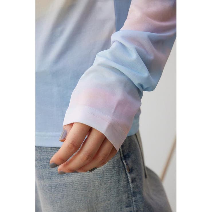 ニュアンスパターンシアートップス | AZUL BY MOUSSY | 詳細画像9 