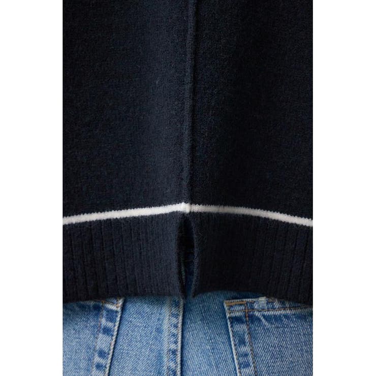 スウェットライクニットプルオーバー | AZUL BY MOUSSY | 詳細画像10 