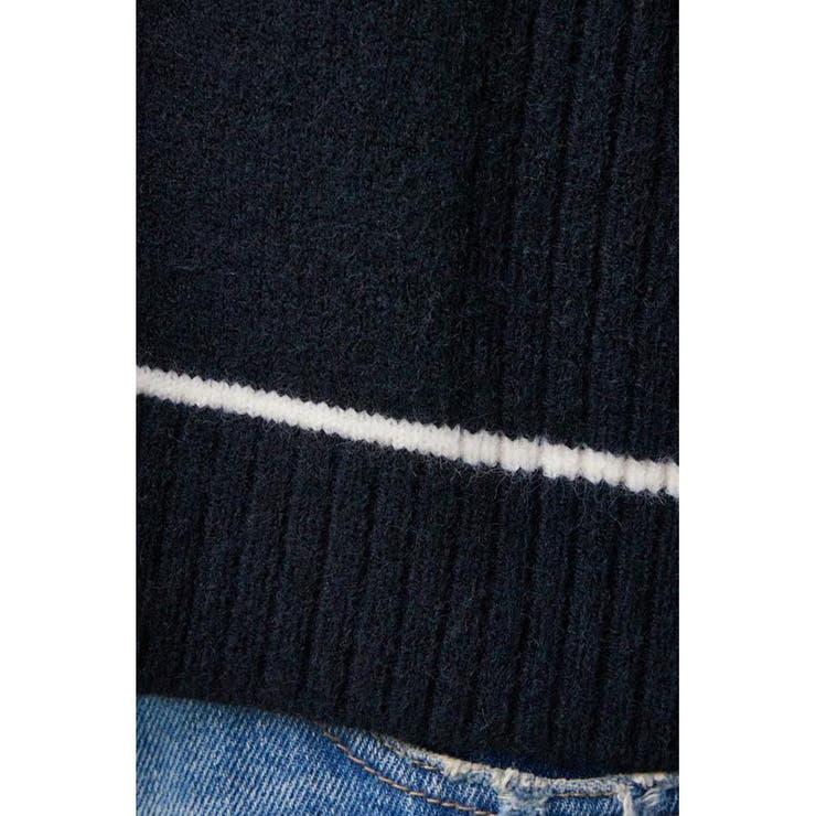 スウェットライクニットプルオーバー | AZUL BY MOUSSY | 詳細画像11 