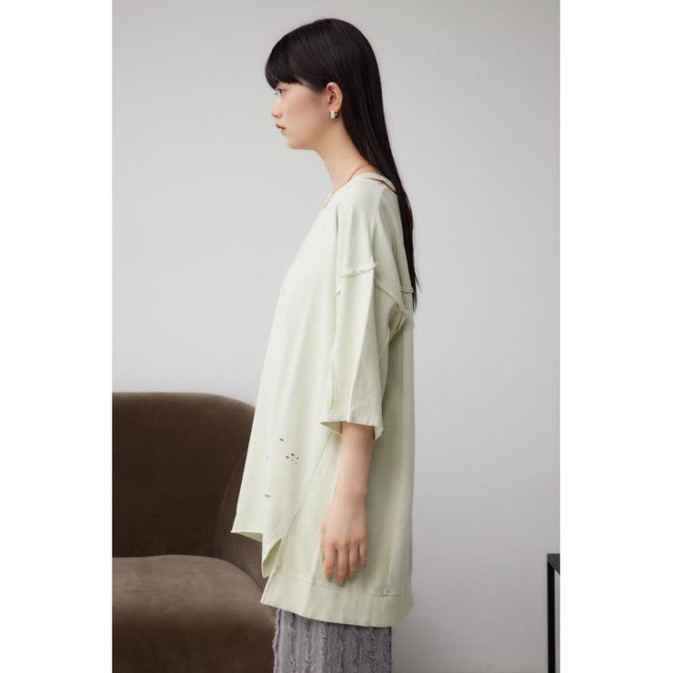 ダメージウラケチュニック | AZUL BY MOUSSY | 詳細画像5 