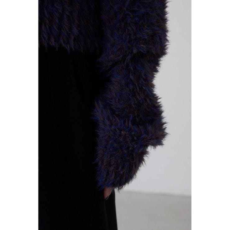 Wジップシャギーニットカーディガン | AZUL BY MOUSSY | 詳細画像19 