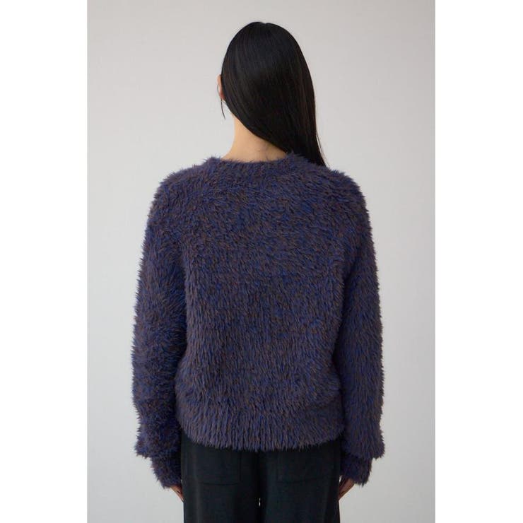 Wジップシャギーニットカーディガン | AZUL BY MOUSSY | 詳細画像17 