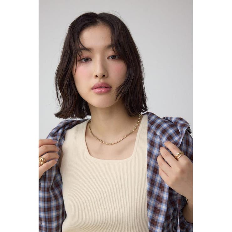 シアーチェックフードシャツ | AZUL BY MOUSSY | 詳細画像17 