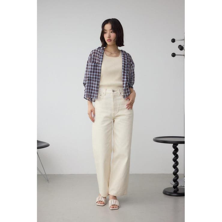 シアーチェックフードシャツ | AZUL BY MOUSSY | 詳細画像19 