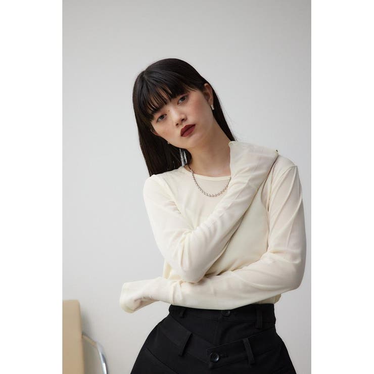 アソートパターンシアートップス | AZUL BY MOUSSY | 詳細画像1 