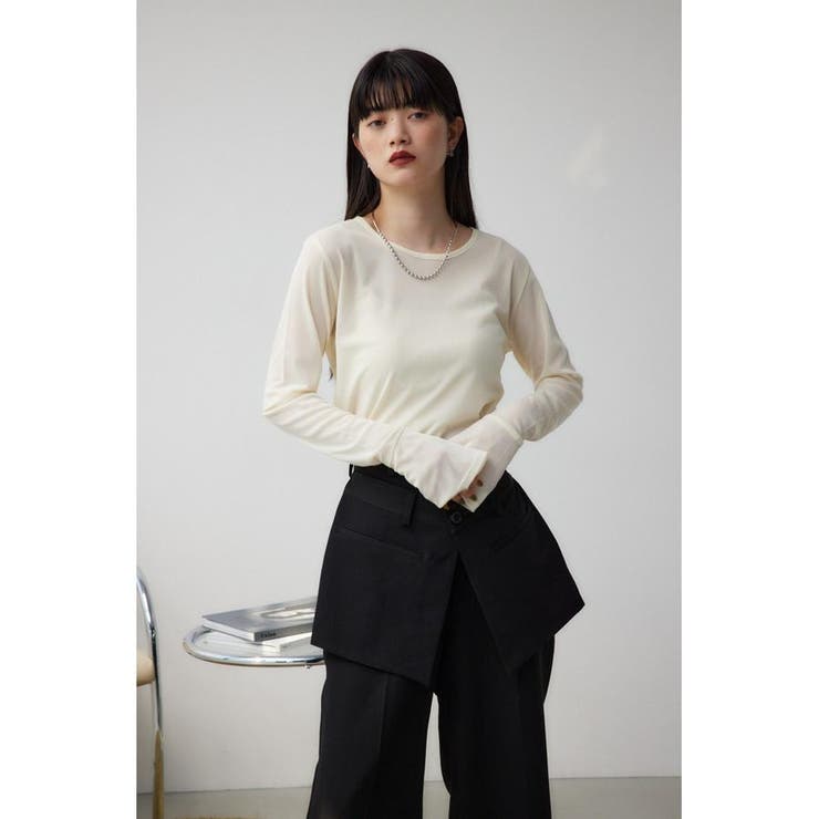アソートパターンシアートップス | AZUL BY MOUSSY | 詳細画像2 