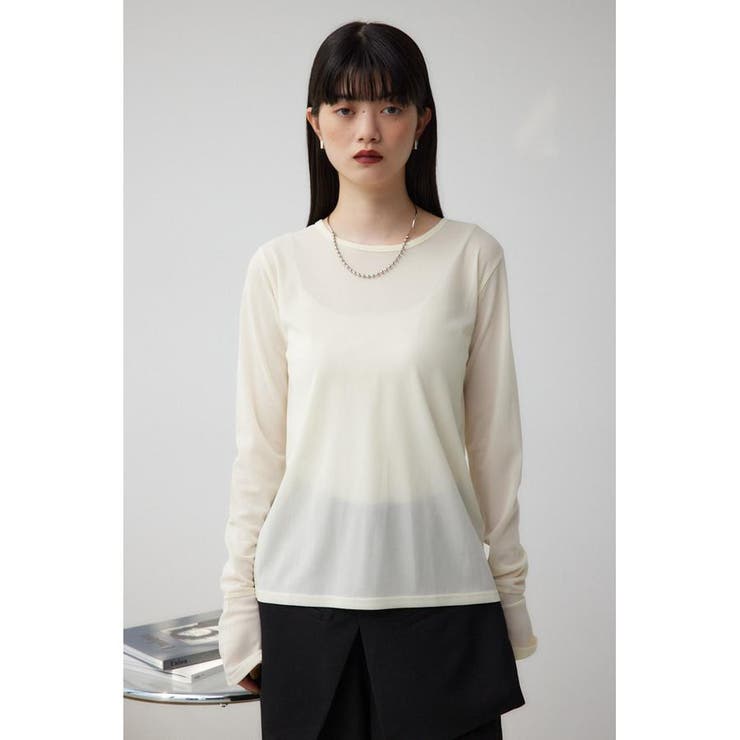 アソートパターンシアートップス | AZUL BY MOUSSY | 詳細画像4 