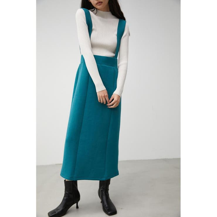 D/GRN3 | LUXE 2WAY I LINE SKIRT | AZUL BY MOUSSY