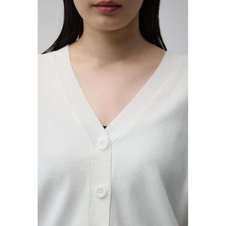 半袖ニットカーディガン | AZUL BY MOUSSY | 詳細画像8 