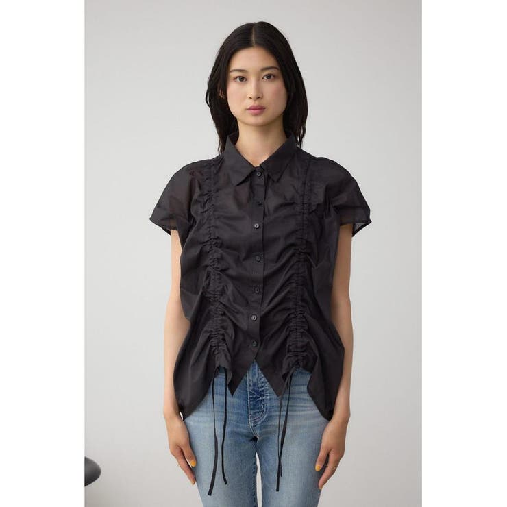 C/T冷感 ドロストブラウス | AZUL BY MOUSSY | 詳細画像14 