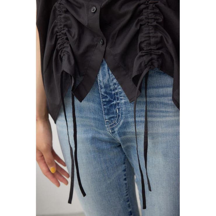 C/T冷感 ドロストブラウス | AZUL BY MOUSSY | 詳細画像19 