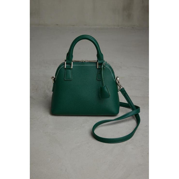 GRN | ダブルジッパーハンドバッグ | AZUL BY MOUSSY