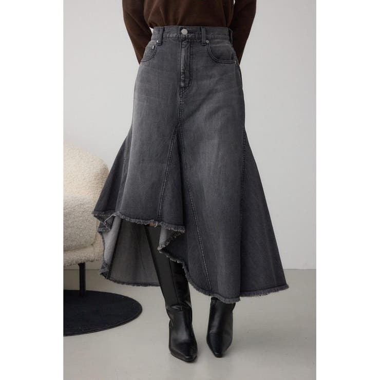 AZUL DENIM イレヘムデニムスカート | AZUL BY MOUSSY | 詳細画像1 
