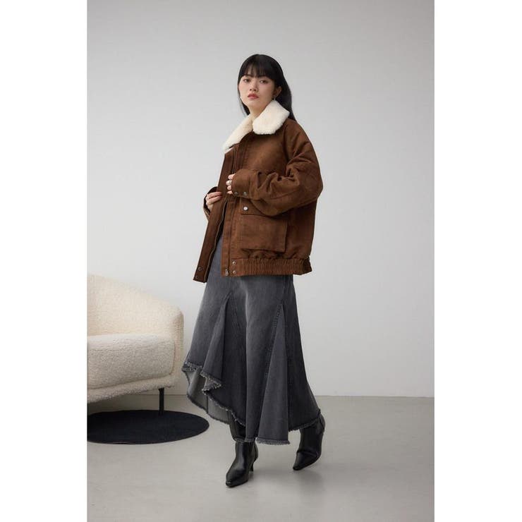 AZUL DENIM イレヘムデニムスカート | AZUL BY MOUSSY | 詳細画像4 