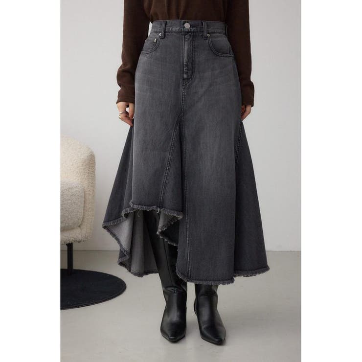 AZUL DENIM イレヘムデニムスカート | AZUL BY MOUSSY | 詳細画像5 