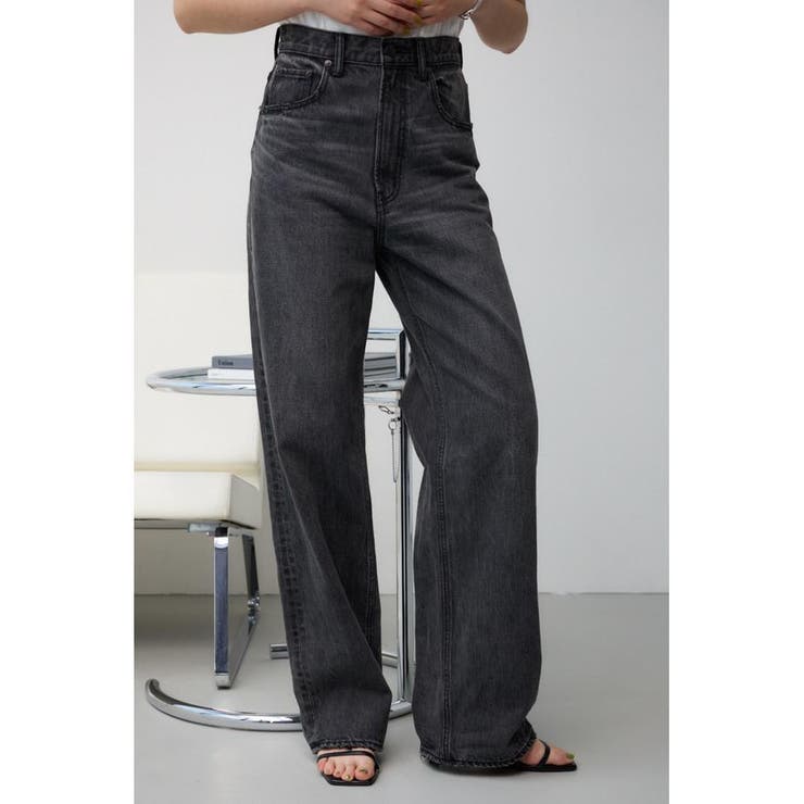 AZUL DENIM ハイウエストワイドデニム | AZUL BY MOUSSY | 詳細画像12 
