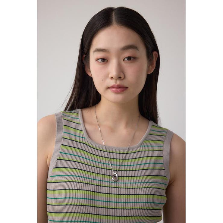 スクエアネックリブタンクトップ | AZUL BY MOUSSY | 詳細画像33 