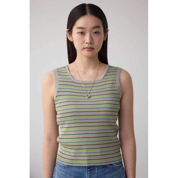 スクエアネックリブタンクトップ | AZUL BY MOUSSY | 詳細画像36 