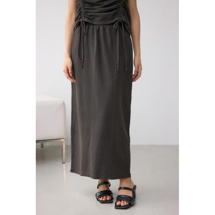 L/BLK1 | ヴィンテージライクスカート | AZUL BY MOUSSY