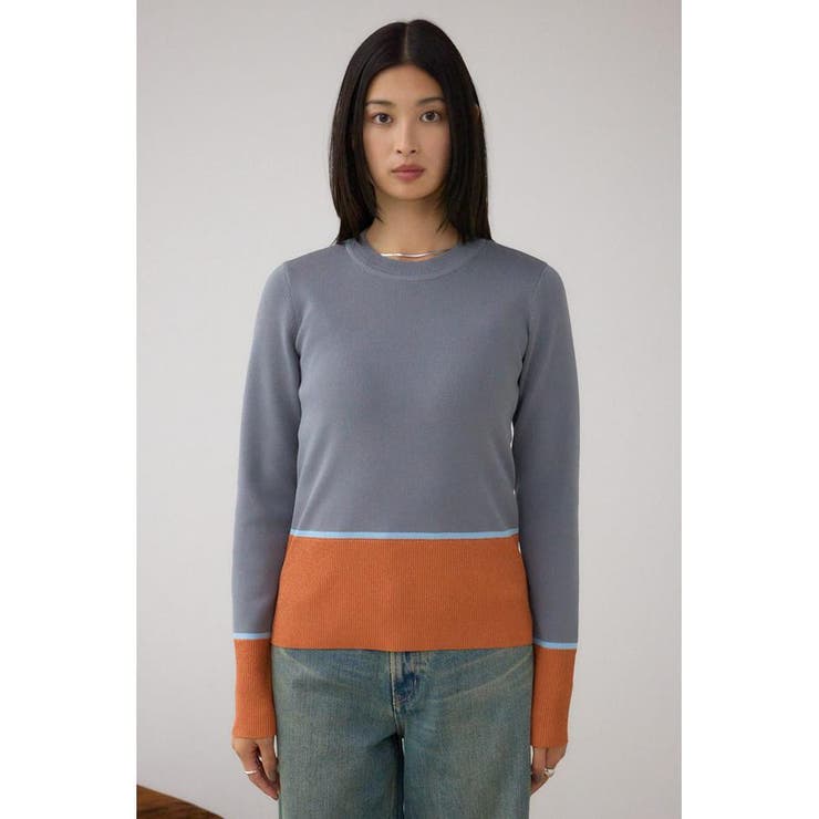 ラメバイカラーニットトップス | AZUL BY MOUSSY | 詳細画像25 