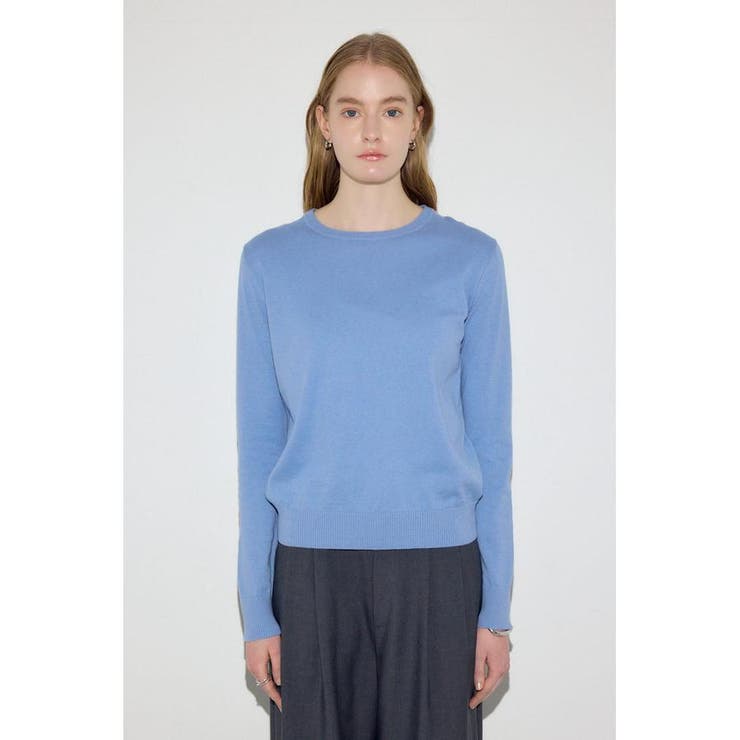 カシミヤミックスクルーネックニット | AZUL BY MOUSSY | 詳細画像39 