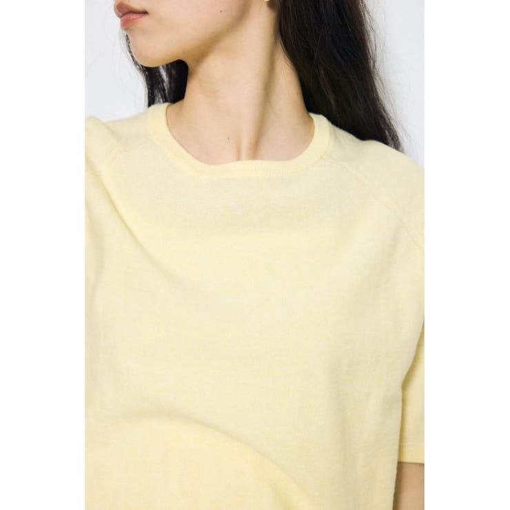 カシミヤミックスハーフスリーブニット | AZUL BY MOUSSY | 詳細画像34 