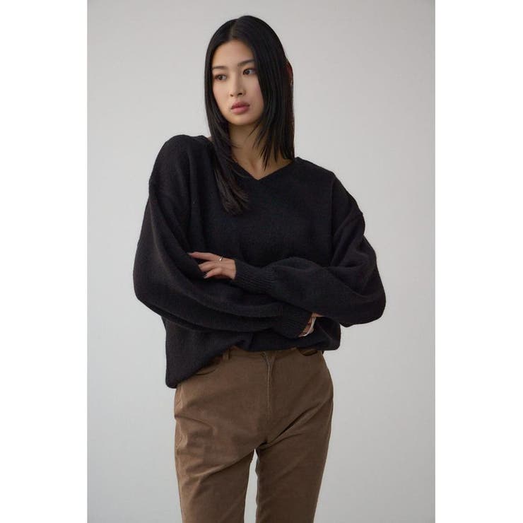 Vネックアソートカラーニットプルオーバー | AZUL BY MOUSSY | 詳細画像13 