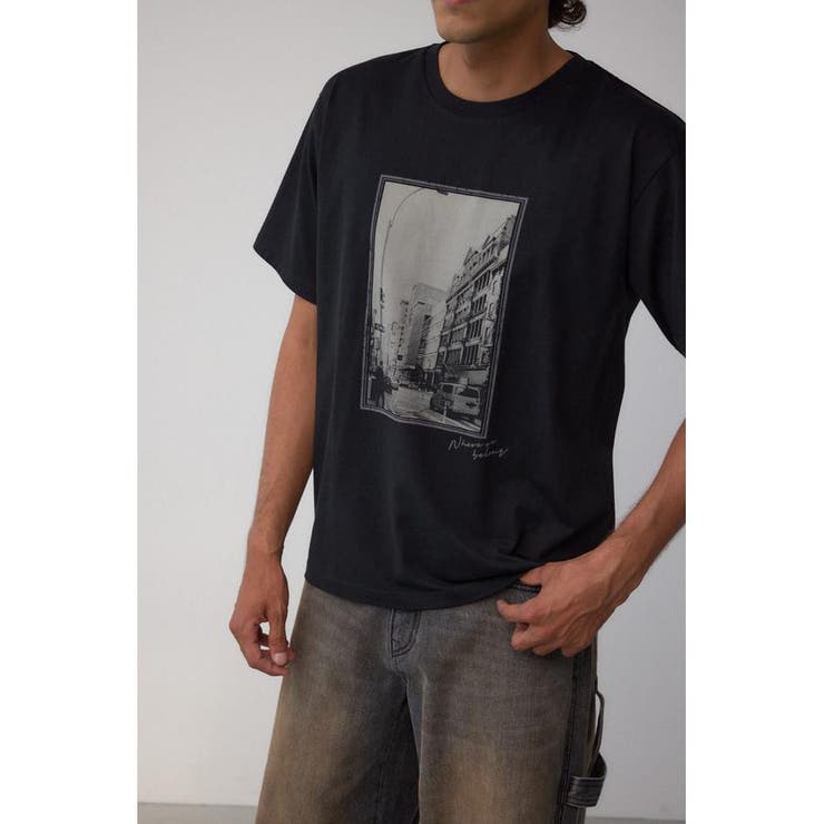 モノクロームストリートTシャツ | AZUL BY MOUSSY | 詳細画像25 