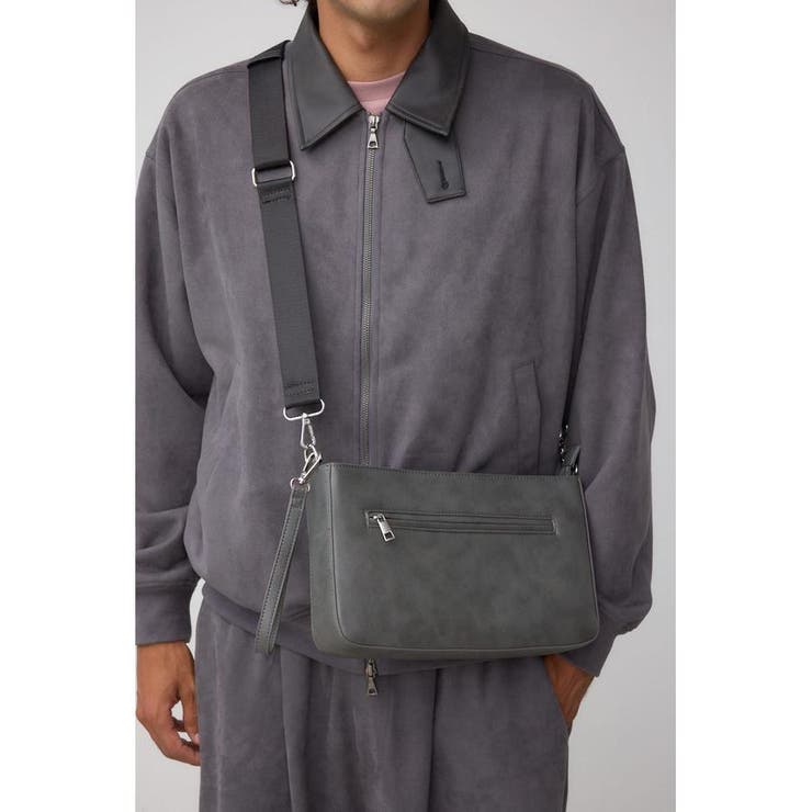 ヴィンテージフェイクレザーショルダーバッグ | AZUL BY MOUSSY | 詳細画像13 