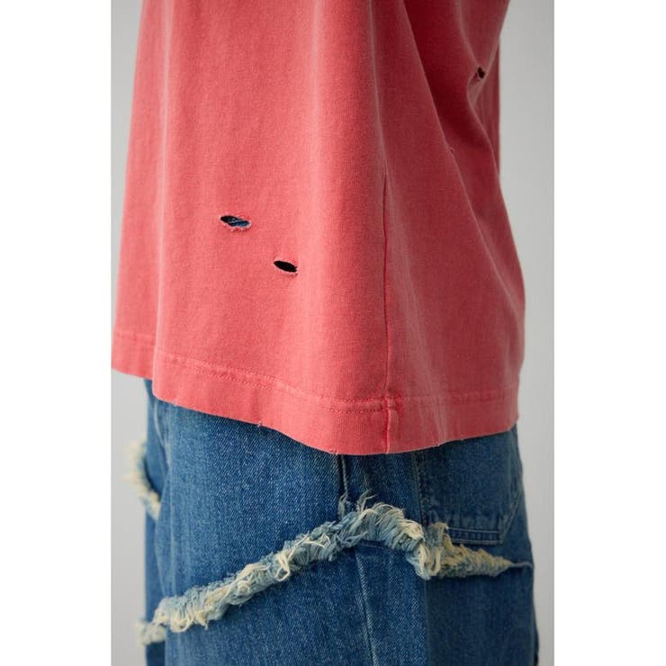 ピグメントダメージTシャツ | AZUL BY MOUSSY | 詳細画像30 