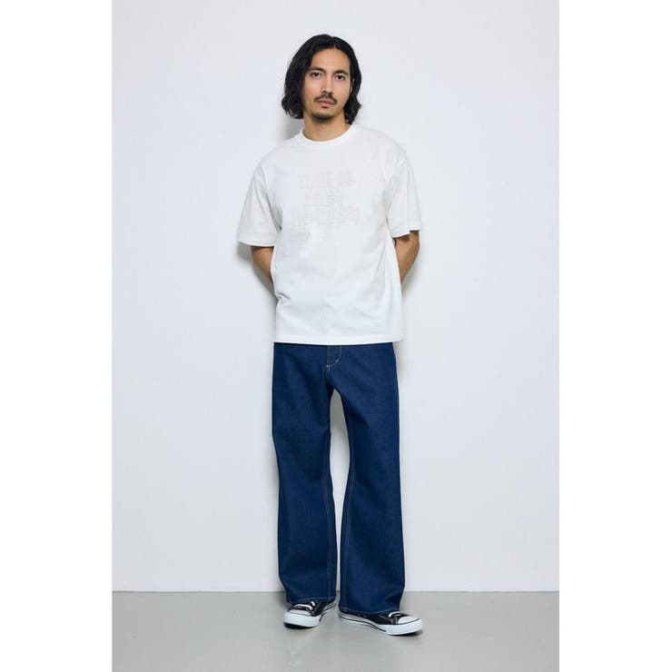 エンボスロゴTシャツ | AZUL BY MOUSSY | 詳細画像4 