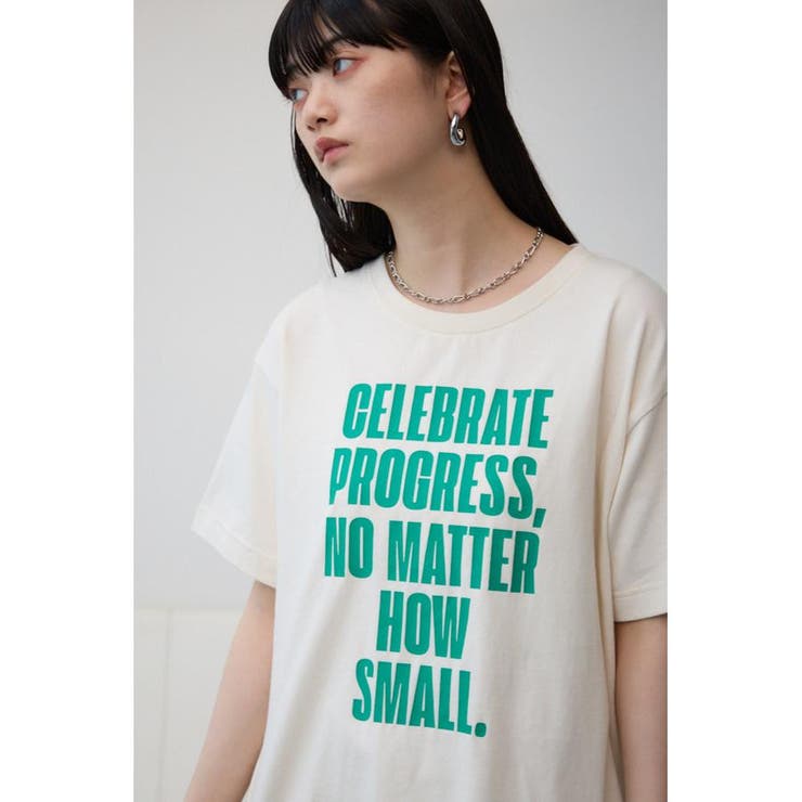 カジュアルロゴTシャツ | AZUL BY MOUSSY | 詳細画像1 