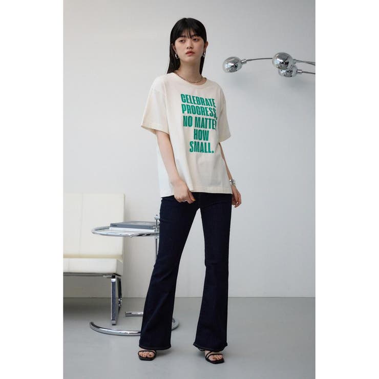 カジュアルロゴTシャツ | AZUL BY MOUSSY | 詳細画像3 