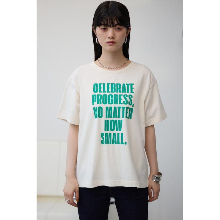 カジュアルロゴTシャツ | AZUL BY MOUSSY | 詳細画像4 