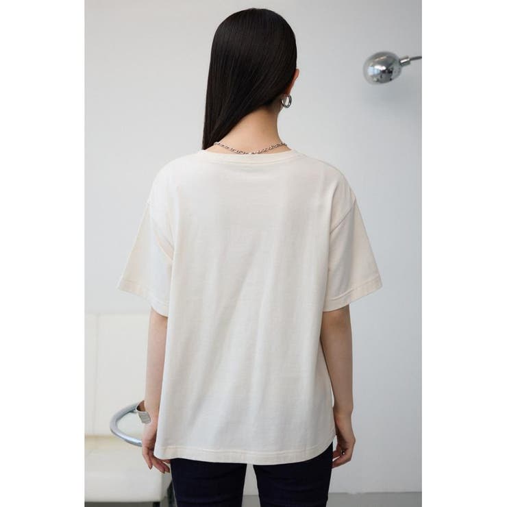 カジュアルロゴTシャツ | AZUL BY MOUSSY | 詳細画像6 