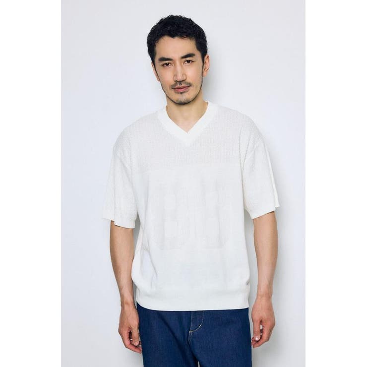 ナンバリングニットトップス | AZUL BY MOUSSY | 詳細画像2 