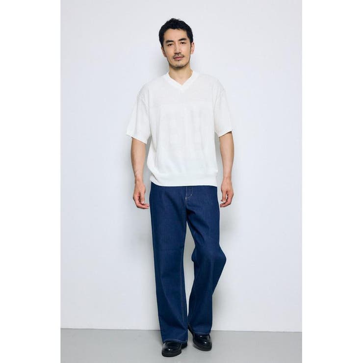 ナンバリングニットトップス | AZUL BY MOUSSY | 詳細画像4 