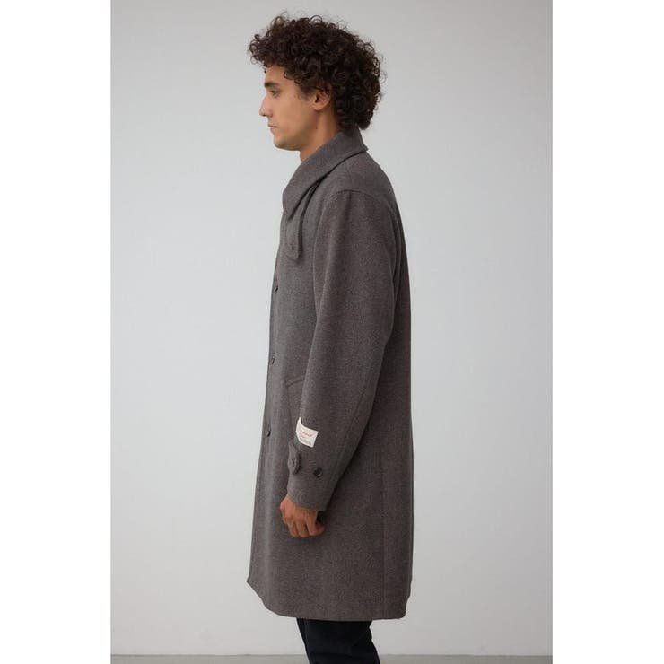 ウール混ステンカラーコート | AZUL BY MOUSSY | 詳細画像6 