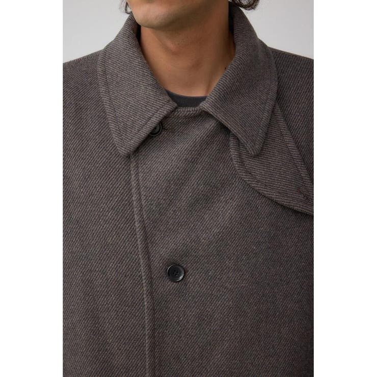 ウール混ステンカラーコート | AZUL BY MOUSSY | 詳細画像8 