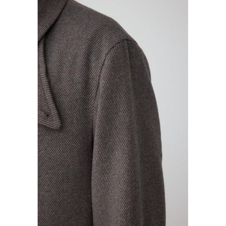 ウール混ステンカラーコート | AZUL BY MOUSSY | 詳細画像9 