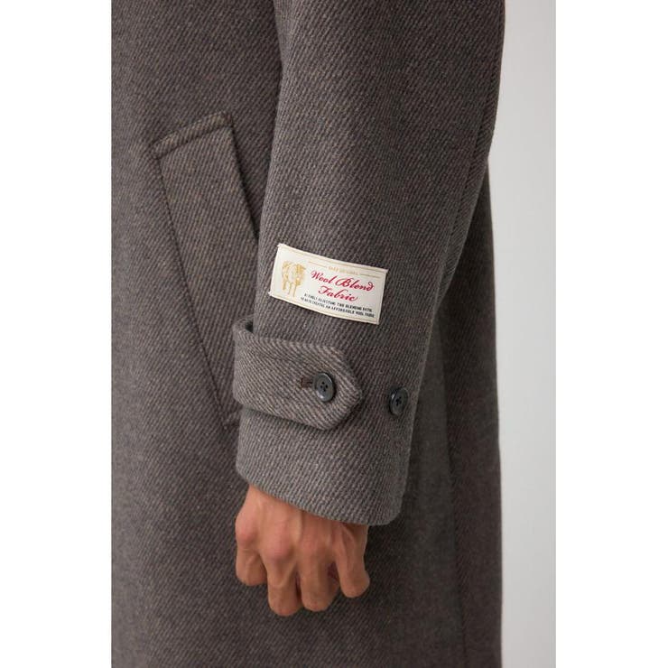 ウール混ステンカラーコート | AZUL BY MOUSSY | 詳細画像10 