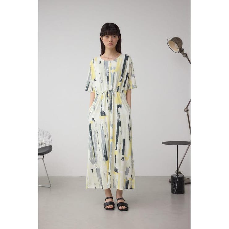 C/Tシャーベットカットソーワンピース | AZUL BY MOUSSY | 詳細画像3 