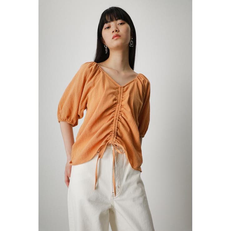 2WAY SHIRRING PUFF BLOUSE | AZUL BY MOUSSY | 詳細画像22 
