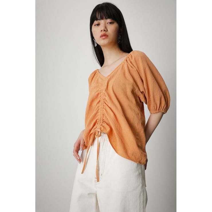 2WAY SHIRRING PUFF BLOUSE | AZUL BY MOUSSY | 詳細画像21 