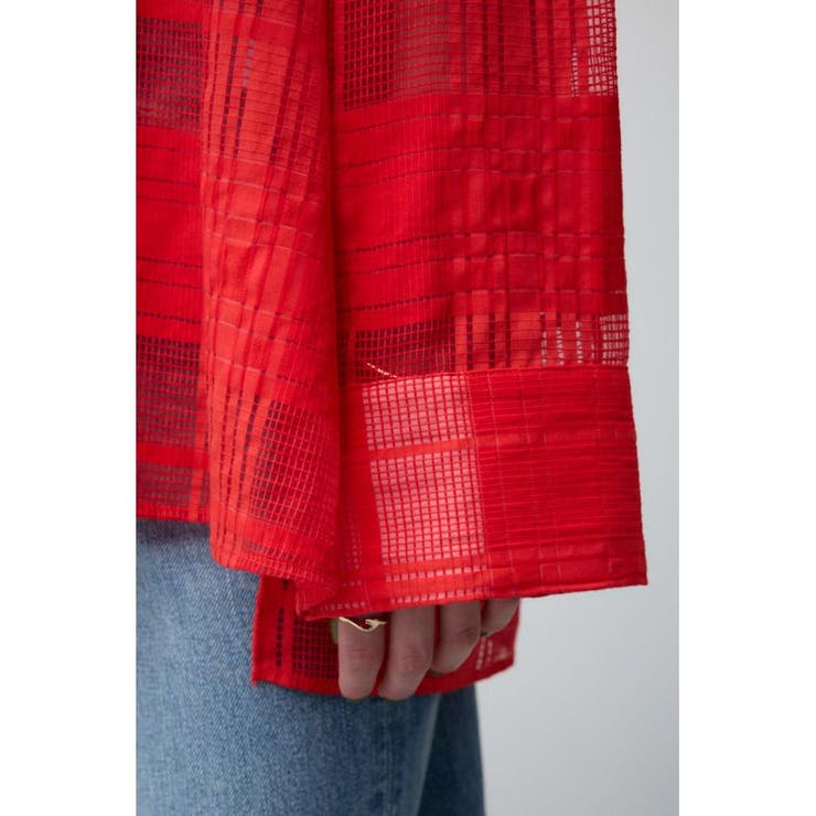 シアースキッパーブラウス | AZUL BY MOUSSY | 詳細画像31 